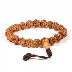 Bracelet en Rudraksha 21...