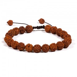 Bracelet en Rudraksha 21...